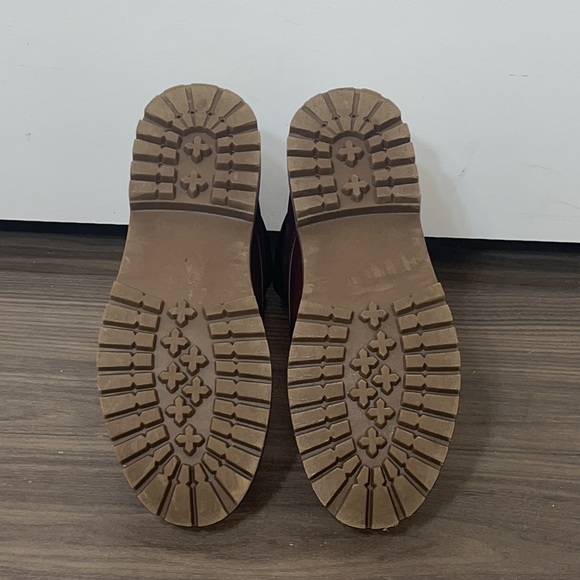 Nautica boots Men’s 9  one time worn brown leather boots - Picture 5 of 7